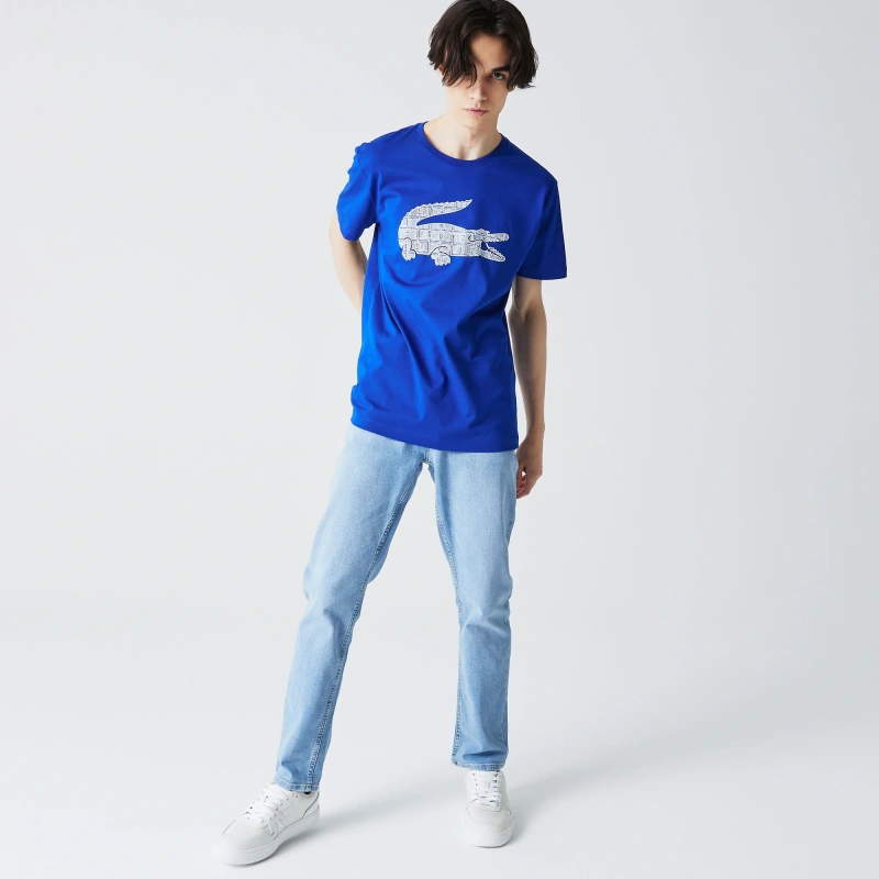 Мужские джинсы Lacoste приталенного кроя