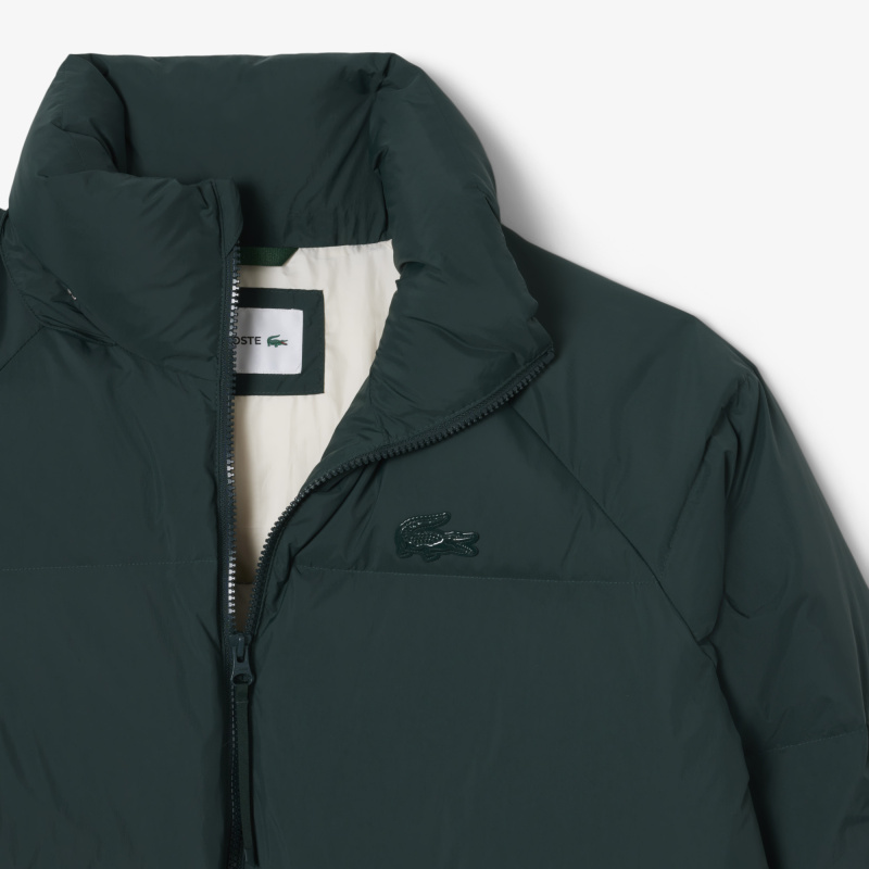 Женская парка Lacoste с капюшоном