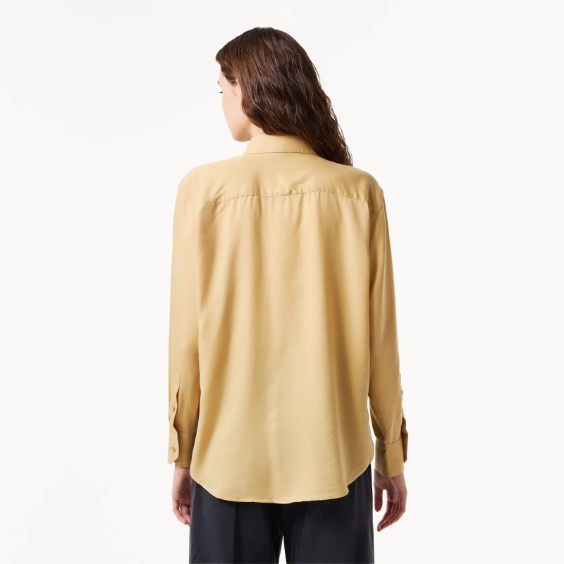 Женская рубашка Lacoste с нагрудным карманом