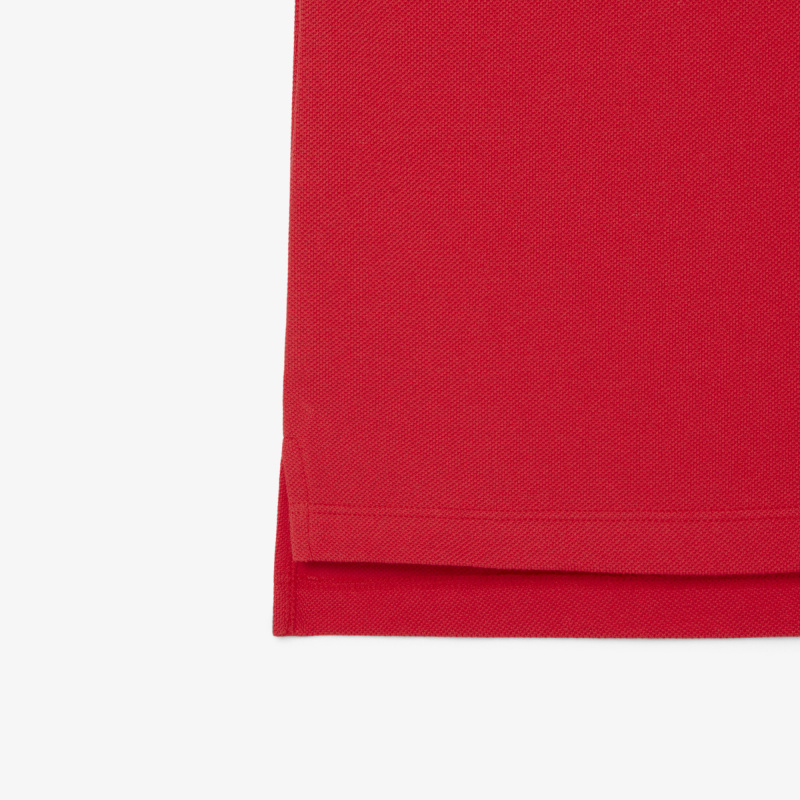 Женское поло Lacoste классического кроя из хлопка пике