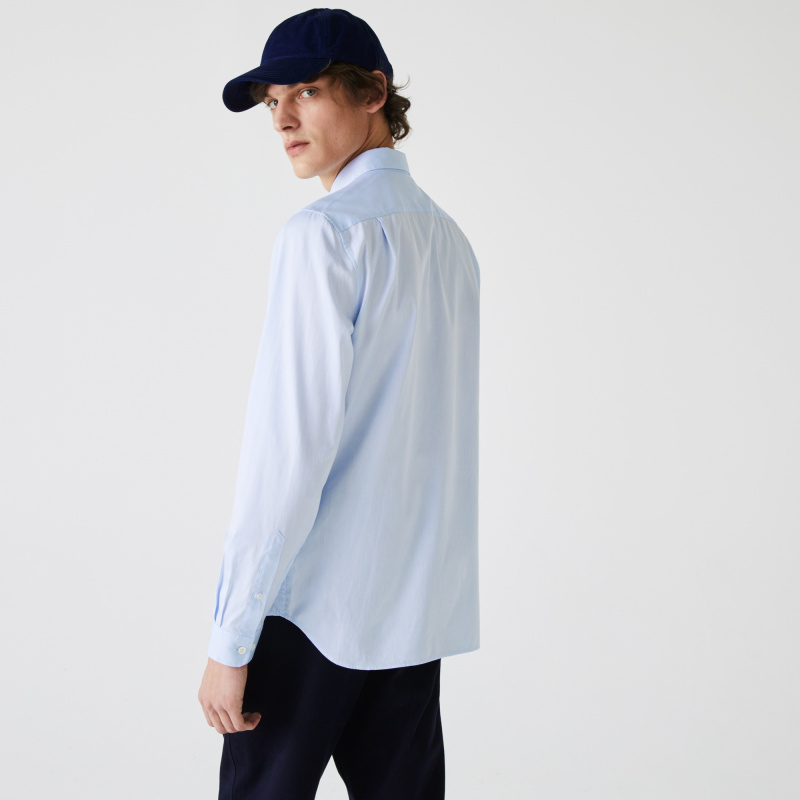 Мужская хлопковая рубашка Lacoste