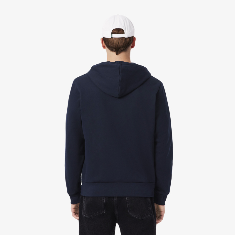 Мужской хлопковый свитшот Lacoste классического кроя