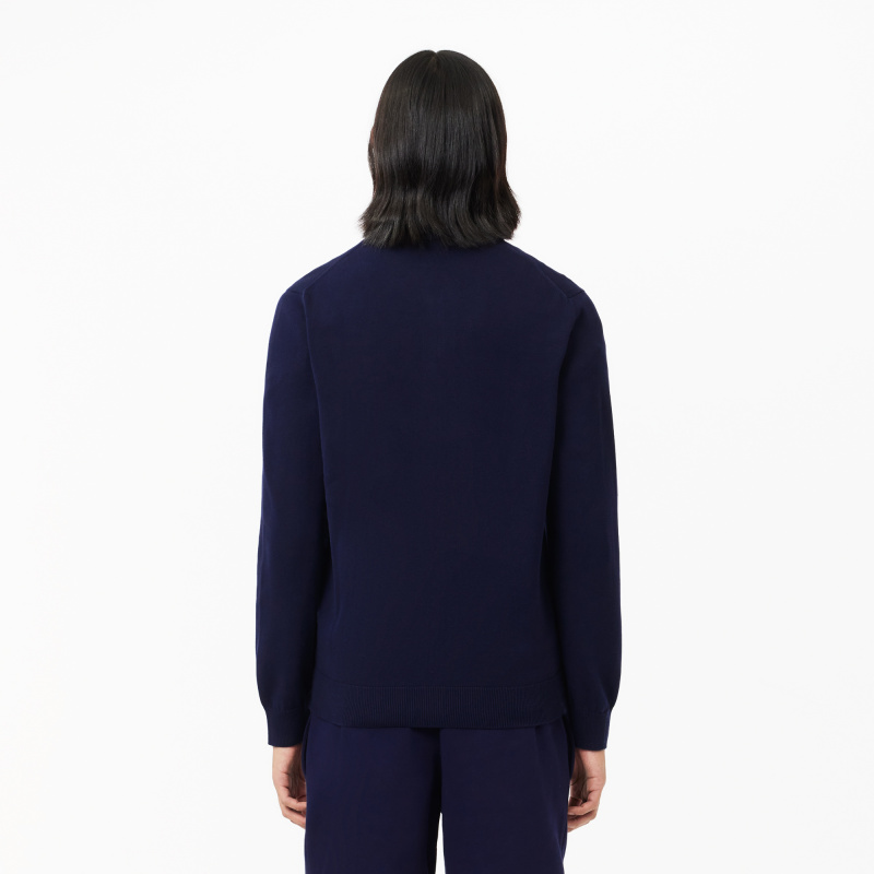 Мужской свитер Lacoste на молнии из органического хлопка