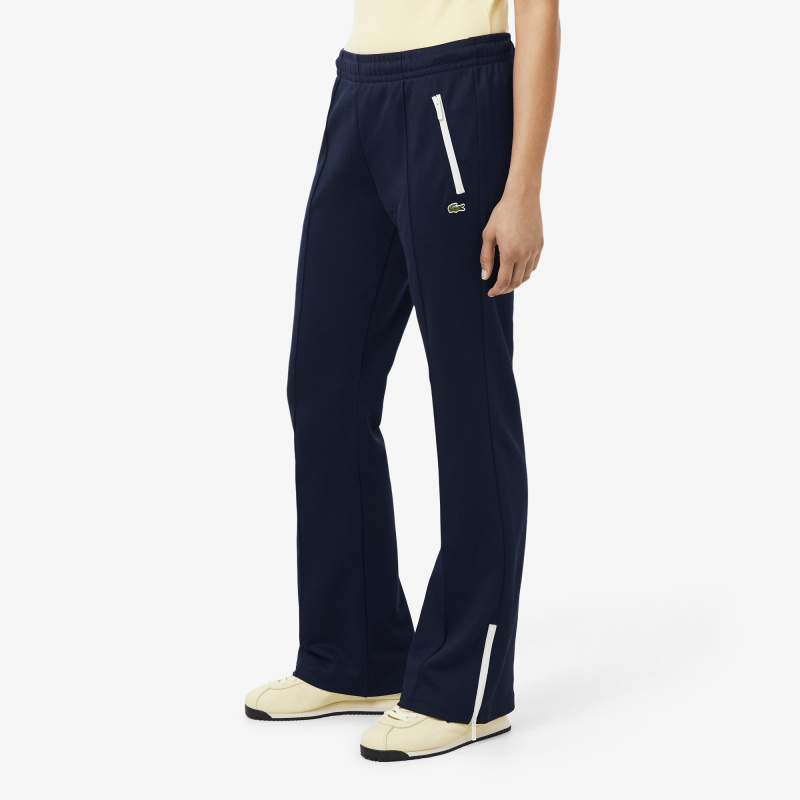 Женские спортивные брюки Lacoste с расклешенным кроем