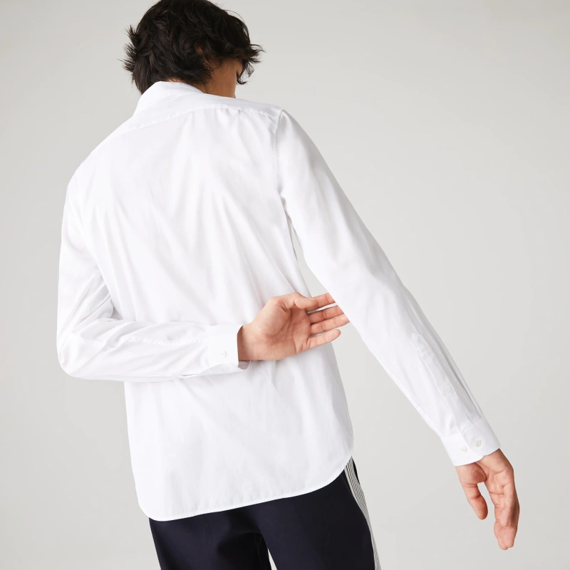 Мужская хлопковая рубашка Lacoste
