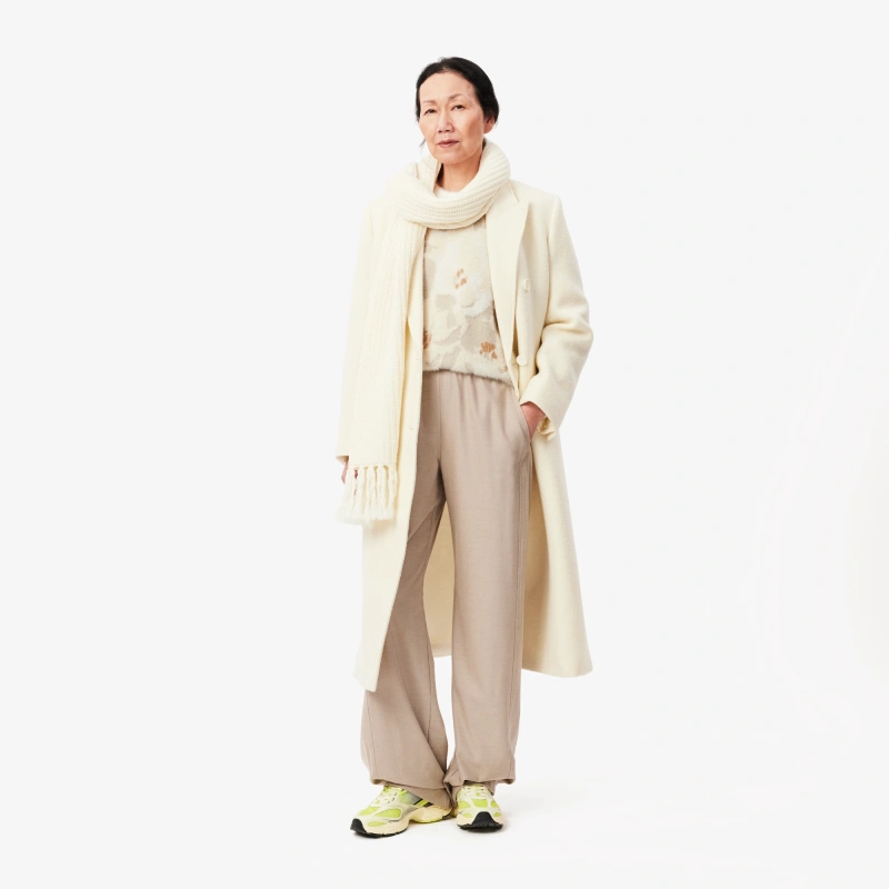 Женский трикотажный свитер Lacoste Floral