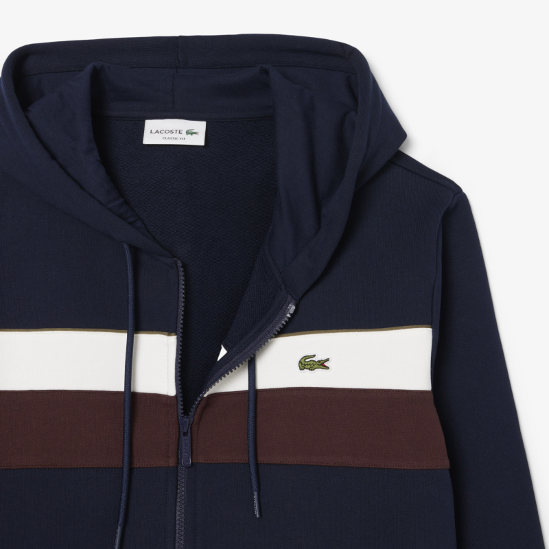 Мужской хлопковый свитшот Lacoste классического кроя