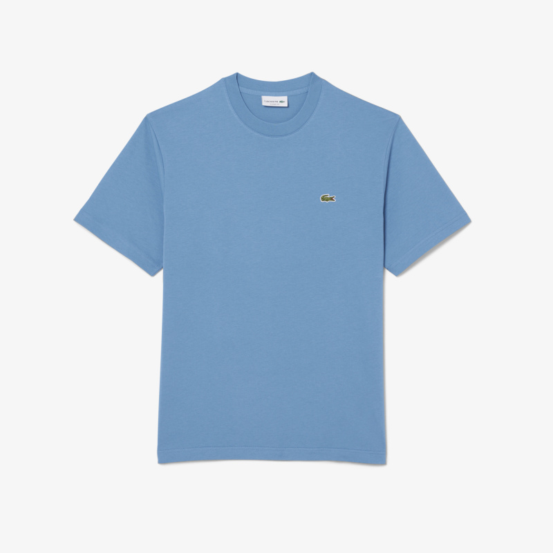 Мужская хлопковая футболка Lacoste с коротким рукавом