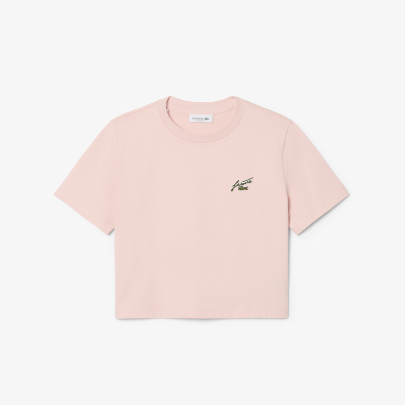 Женская лёгкая футболка Lacoste