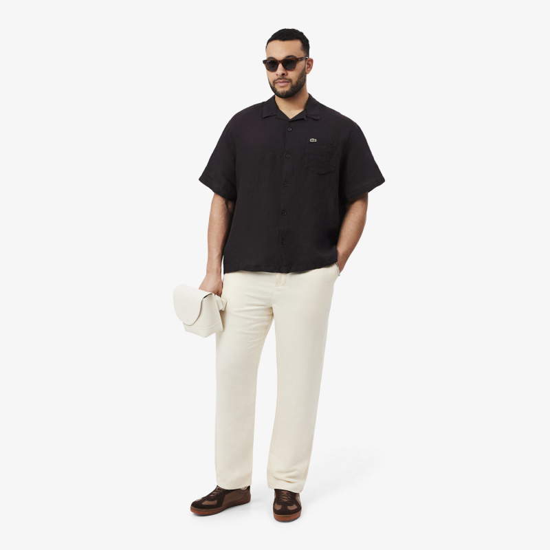 Мужская рубашка Lacoste из льна