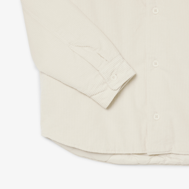 Мужская вельветовая верхняя рубашка Lacoste