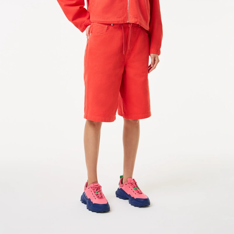 Женские длинные шорты Lacoste