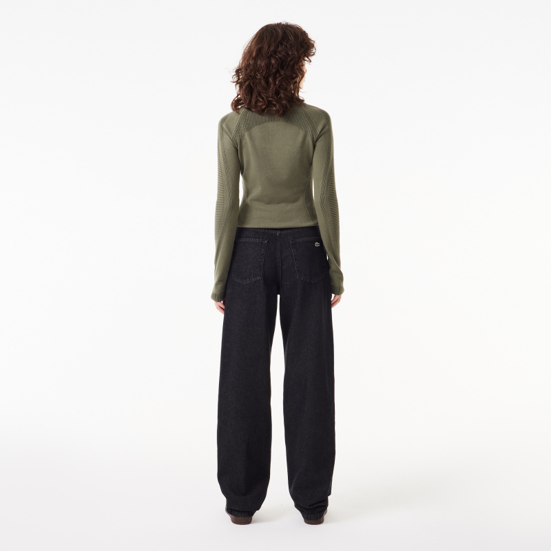 Женские прямые джинсы Lacoste