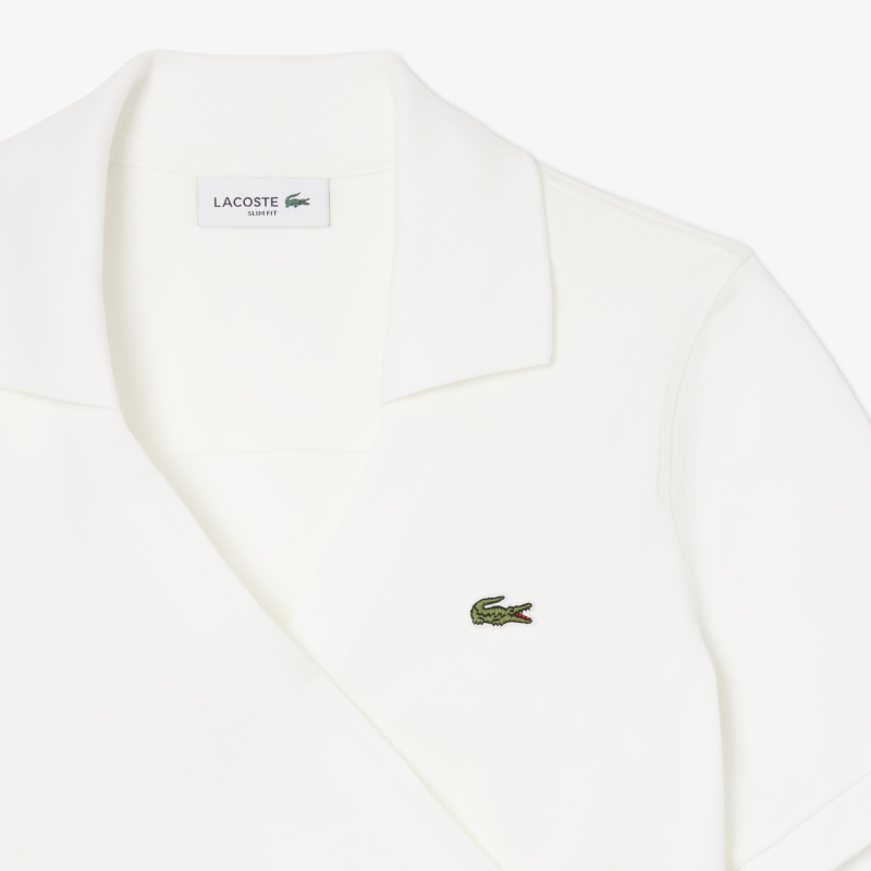 Женское хлопковое поло Lacoste