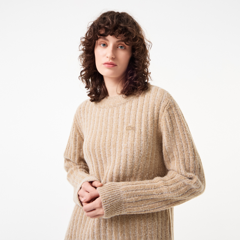 Женский шерстяной свитер Lacoste