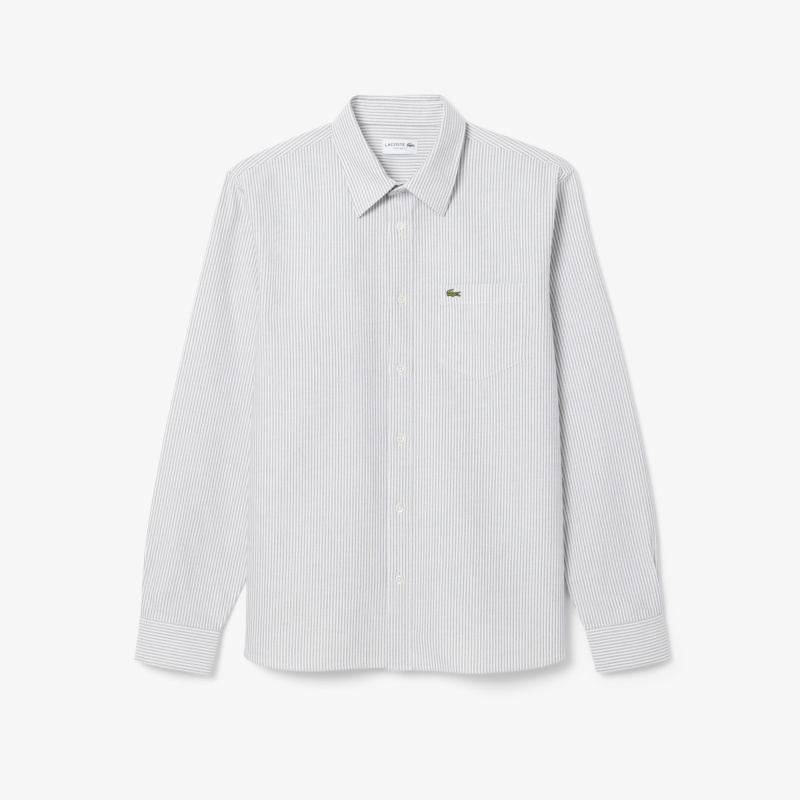 Мужская хлопковая рубашка Lacoste