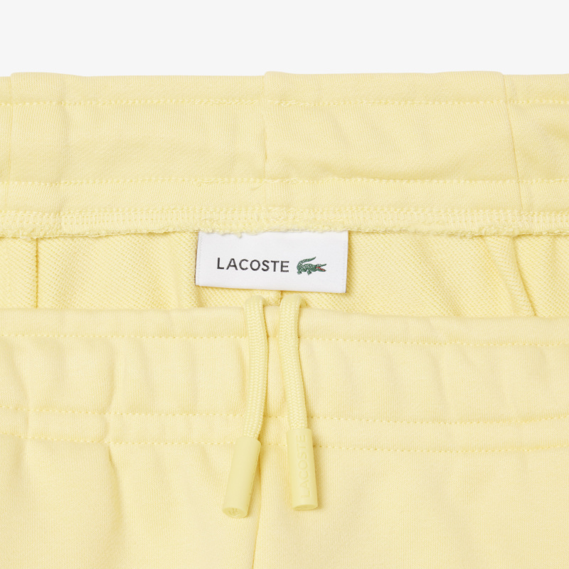 Женские плиссированные флисовые шорты Lacoste