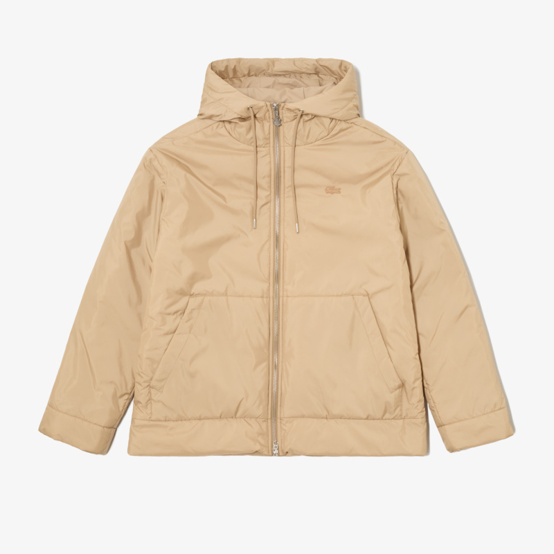 Женская куртка Lacoste с капюшоном
