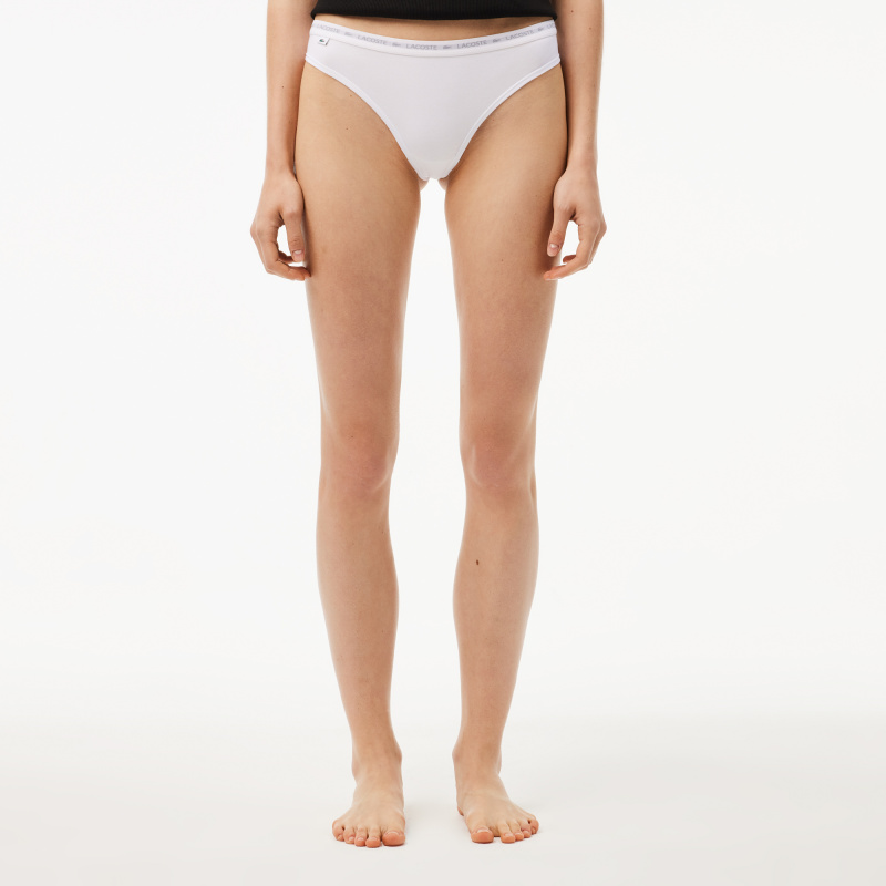 Женские трусы Lacoste из эластичного хлопка (3шт.)