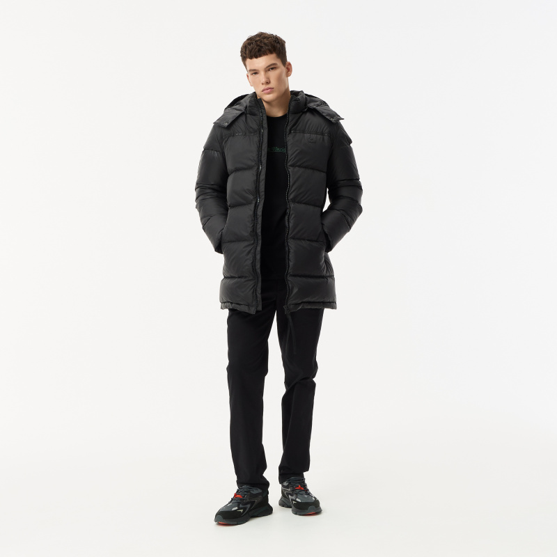 Мужская длинная куртка-пуховик Lacoste