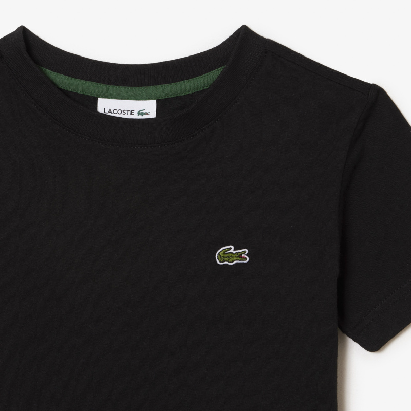 Детская футболка Lacoste из хлопка