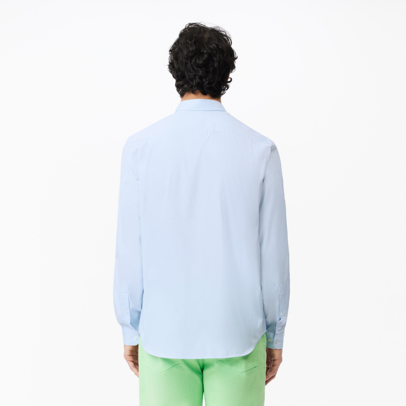 Мужская хлопковая рубашка Lacoste
