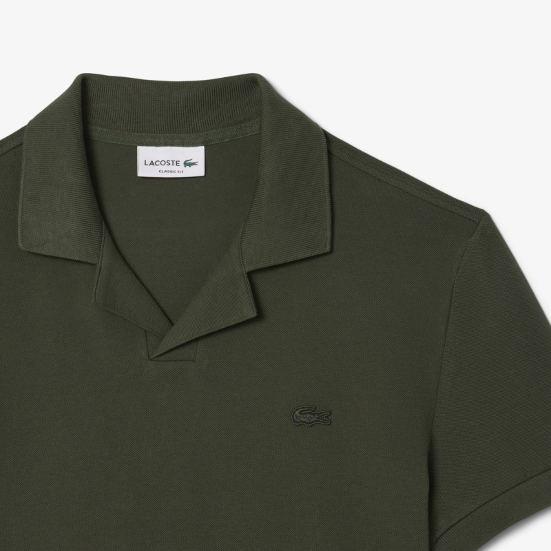 Мужское поло Lacoste из эластичного органического хлопка