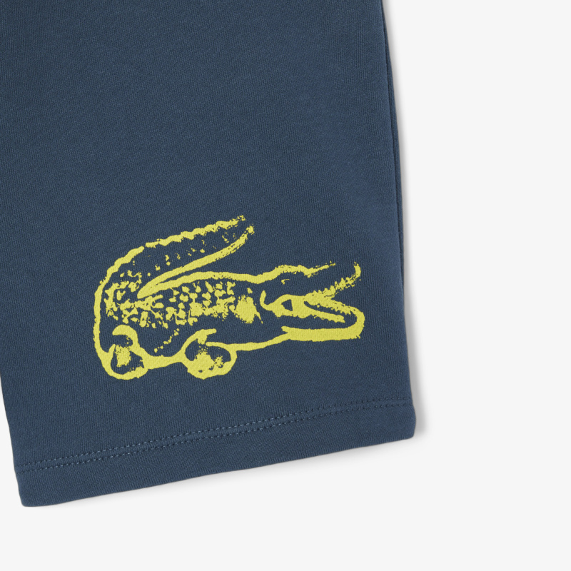Детские хлопковые шорты Lacoste