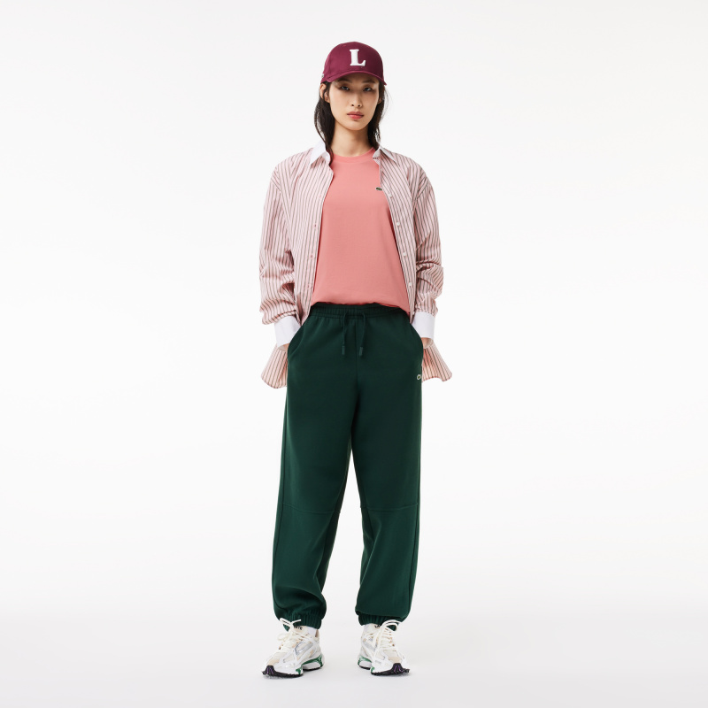 Женская футболка Lacoste свободного кроя из мягкого хлопка