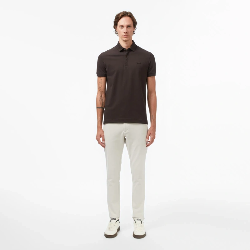 Мужское поло Lacoste PARIS стандартного кроя