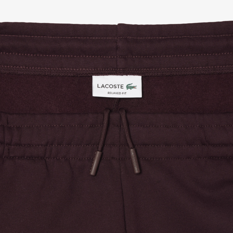 Мужские спортивные брюки из флиса свободного кроя Lacoste