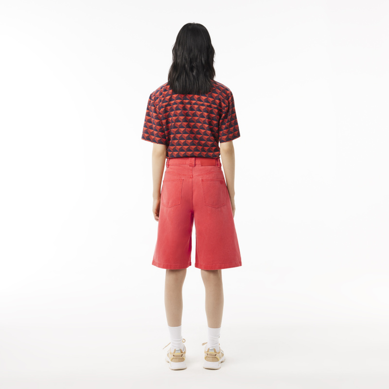 Женские длинные шорты Lacoste