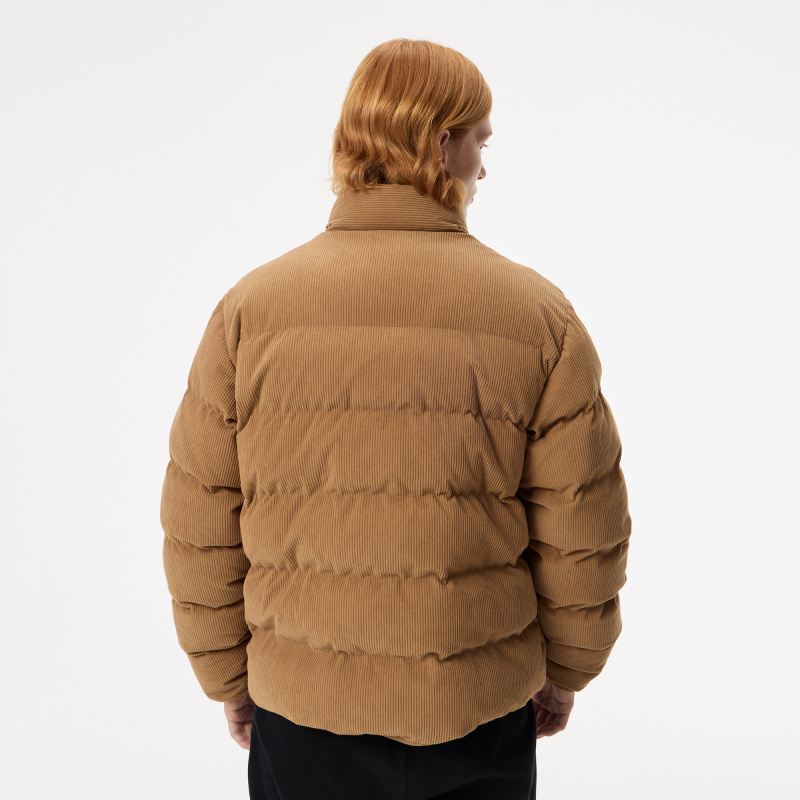 Мужская вельветовая куртка-пуховик Lacoste