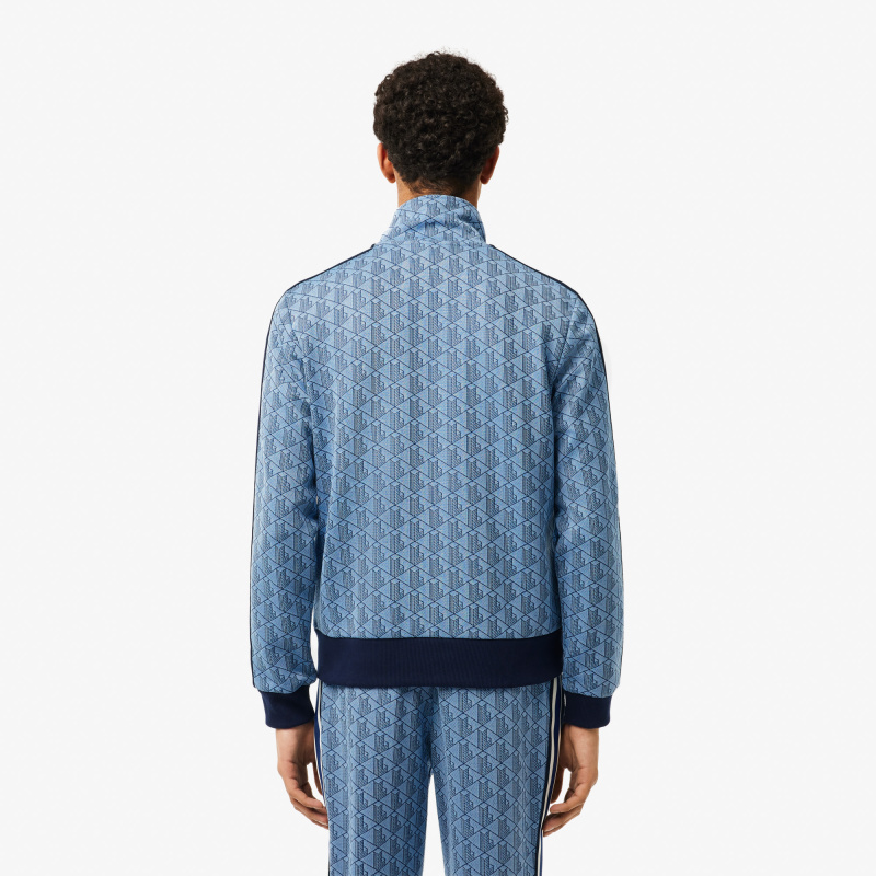 Мужская жаккардовая толстовка Lacoste PARIS с монограммой