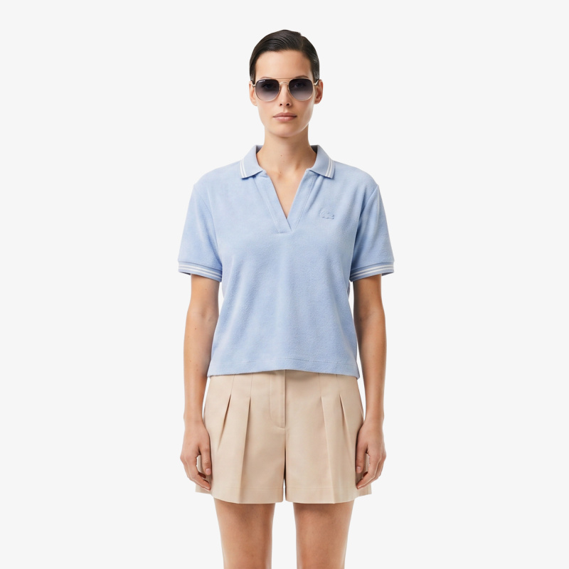 Женское поло Lacoste