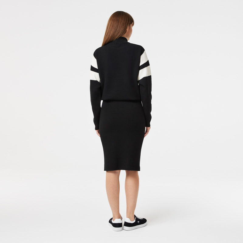 Женская узкая юбка Lacoste с полосой