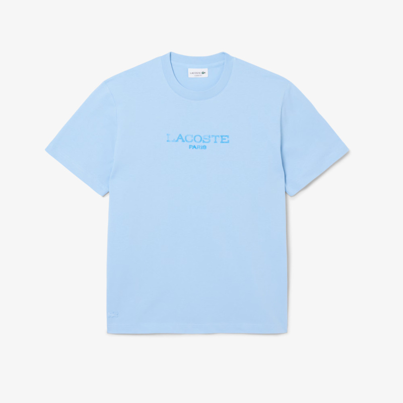 Мужская хлопковая футболка Lacoste