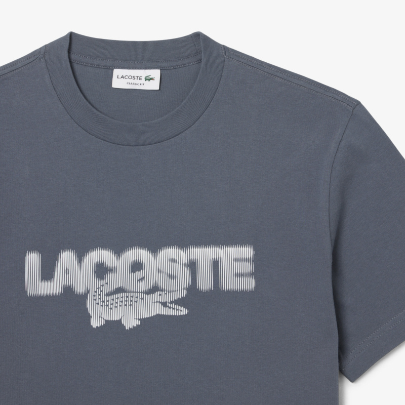 Мужская хлопковая футболка Lacoste