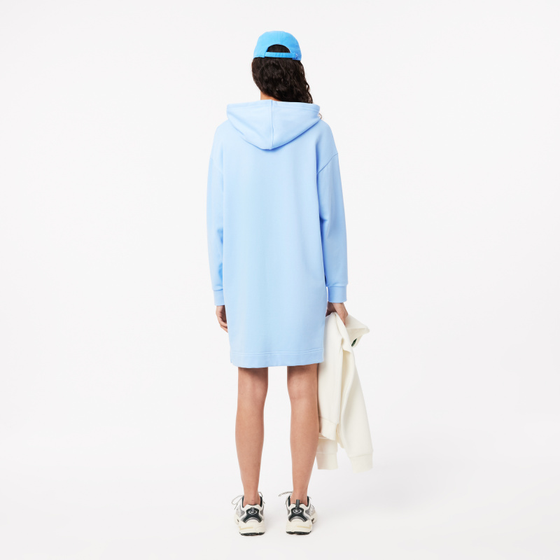 Женское платье-толстовка Lacoste с флисом