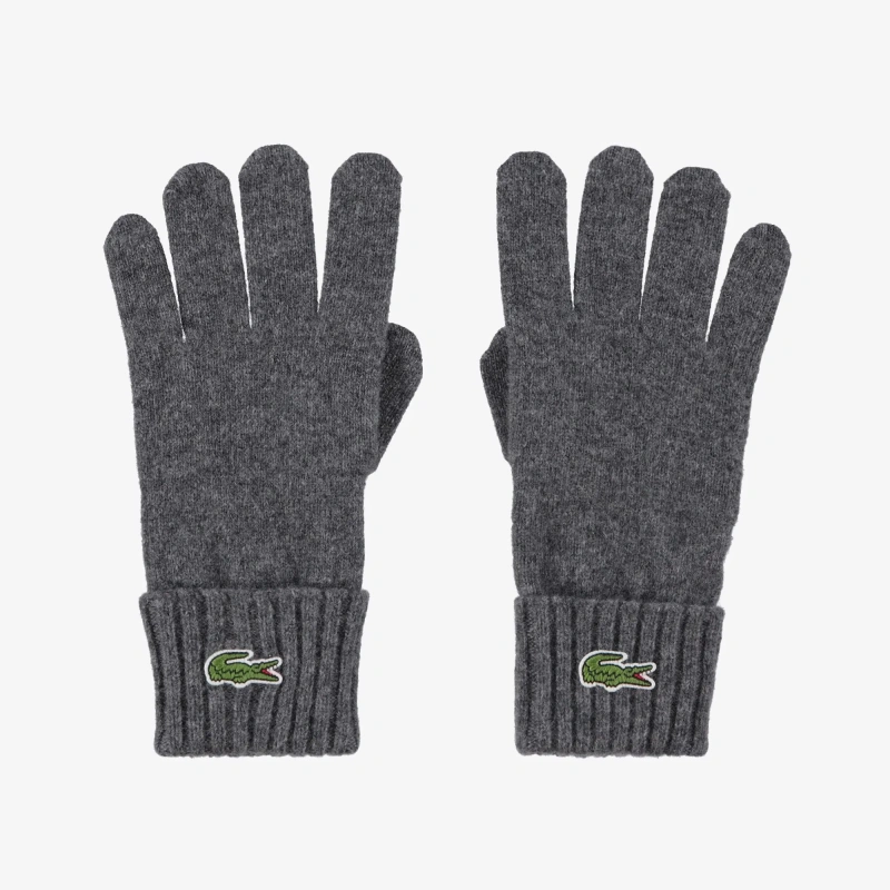 Шерстяные перчатки Lacoste унисекс