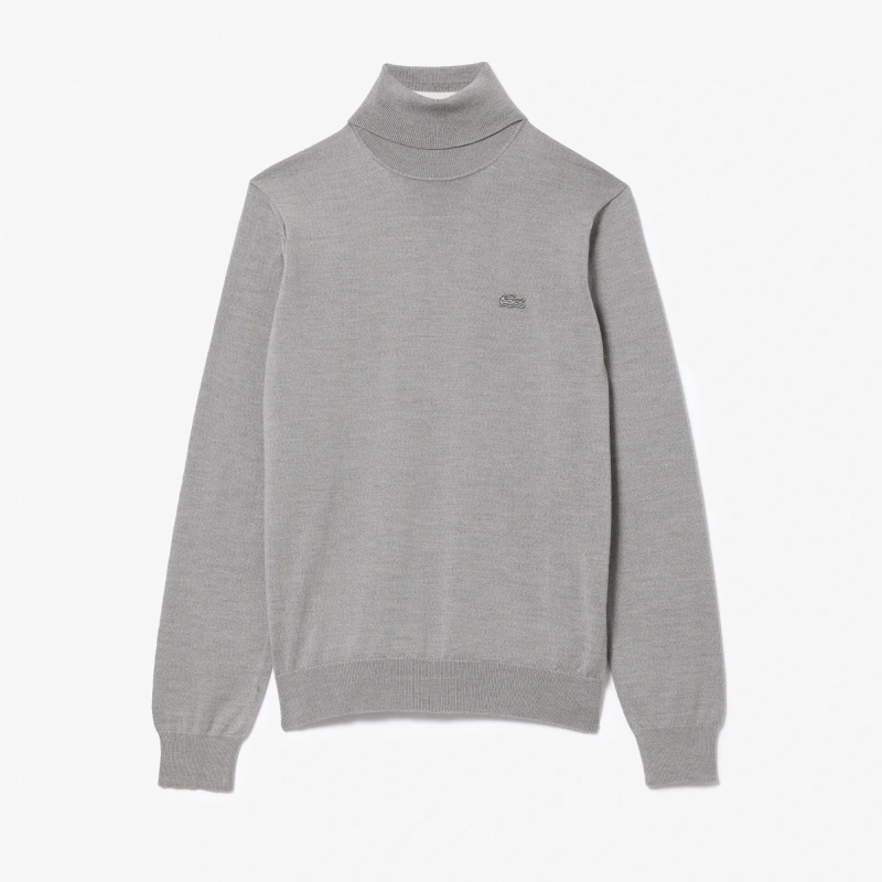 Мужская водолазка Lacoste из мериносовой шерсти