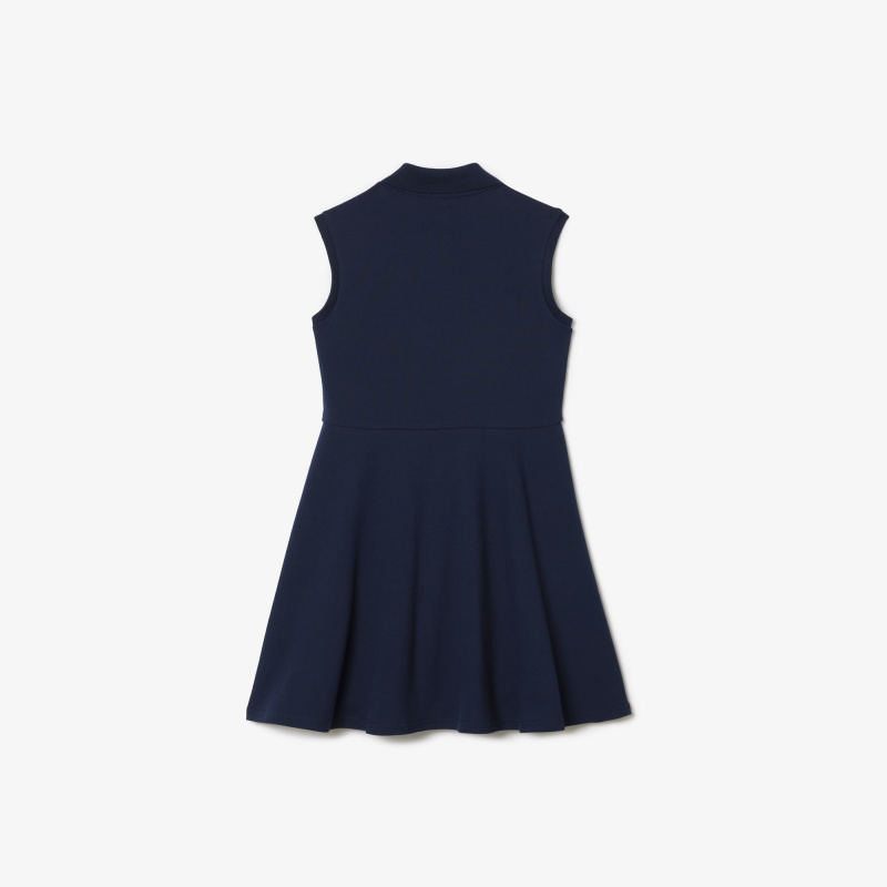 Детское платье - поло Lacoste Pleated