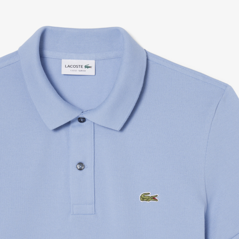 Мужское поло Lacoste L.12.12 приталенного кроя