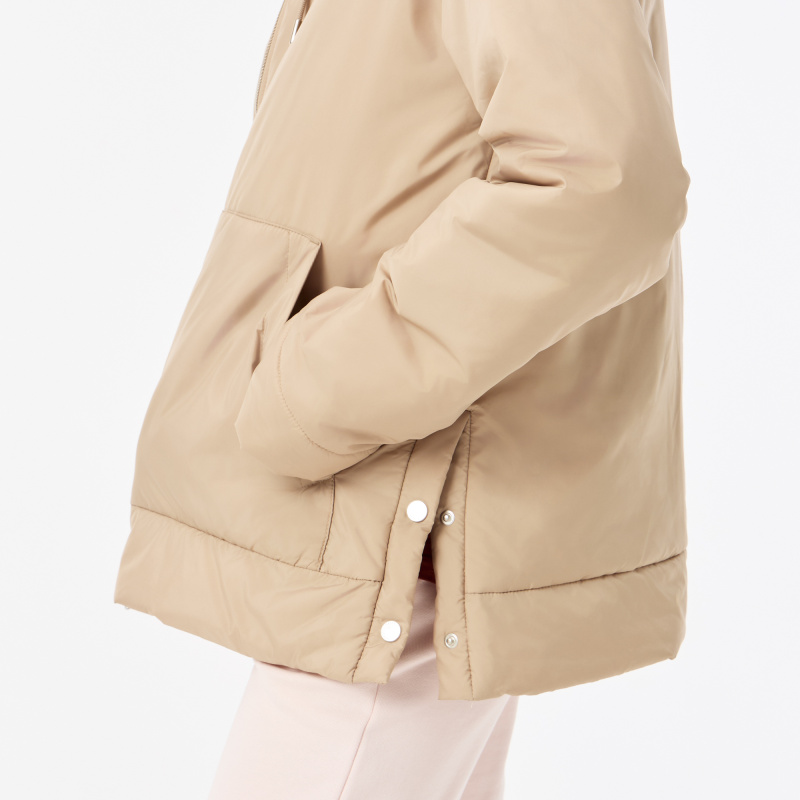 Женская куртка Lacoste с капюшоном