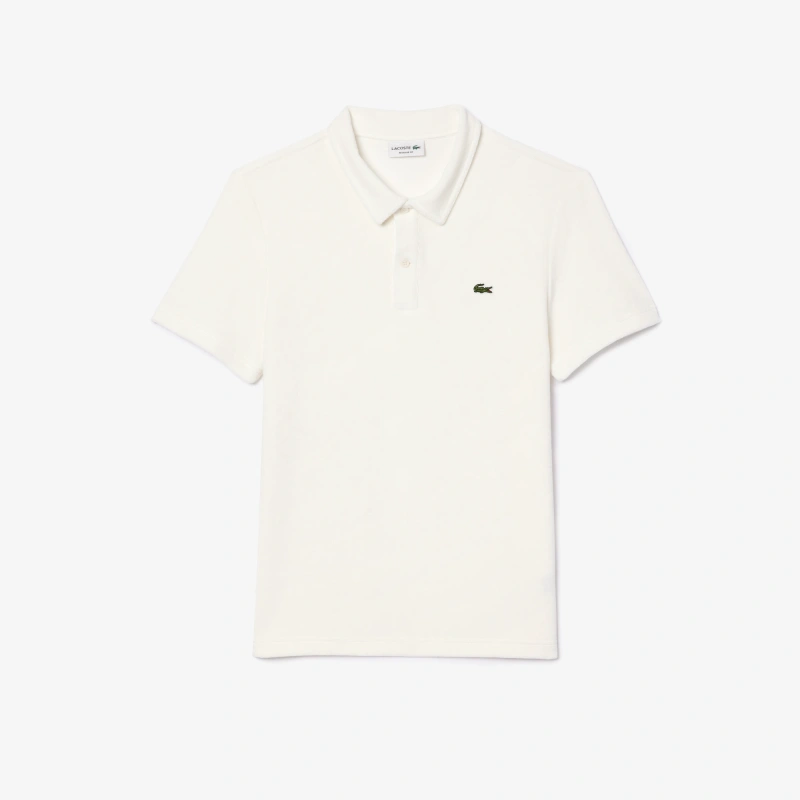 Мужское махровое поло Lacoste Regular Fit