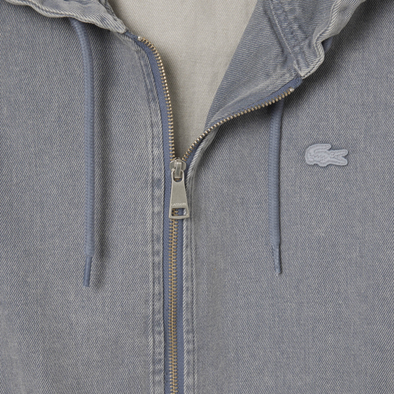 Мужская джинсовая куртка Lacoste из органического хлопка