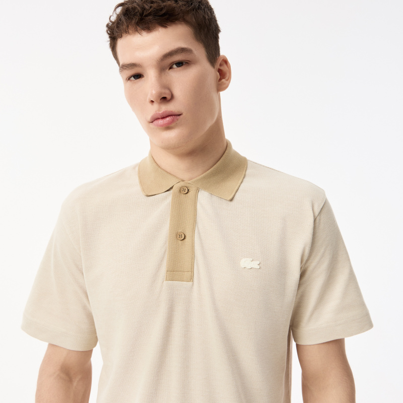 Мужское поло Lacoste из хлопка