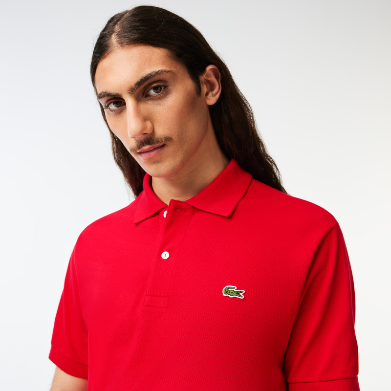 Мужское поло Lacoste L1212 классического кроя