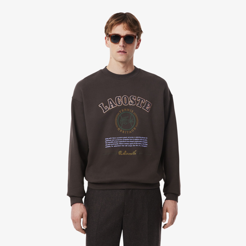 Мужской хлопковый свитшот Lacoste