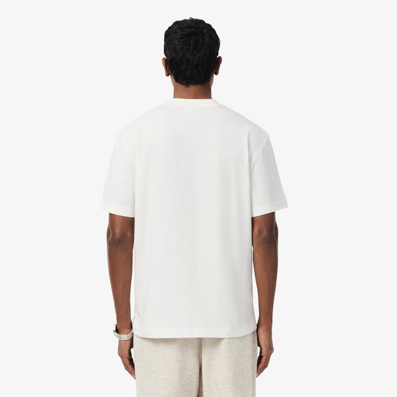 Мужская хлопковая футболка Lacoste